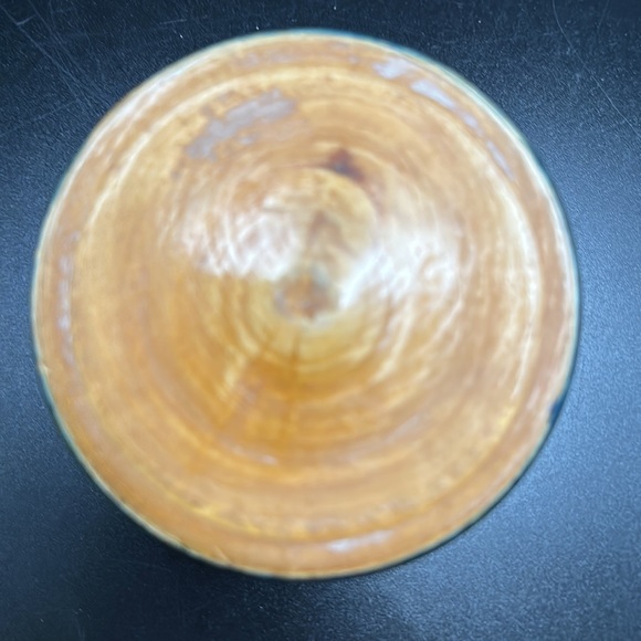 Wood Turned Hand Painted Trinket Box 3” - Picture 4 of 5